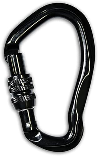 Miniatura 4 de Muddy Outdoors Safety Harness Heavy-Duty AluminumSteel Easy to Use One-Hand Design Carabiners for Tree Climbing & Hunting