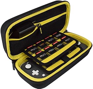 TAKECASE Carrying Case for Nintendo Switch Lite, Travel Case Fits Adapter/Charger, Includes 19
