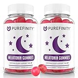 PUREFINITY Melatonin Gummies 5mg for Kids – Each Delicious Gummy is 2.5mg (2 Per Serving) for Easily Customizing Your Night, Gluten Free, Non-GMO, Vegan, 120 Count (Pack of 2)