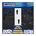 Safety Floor Marking Stencil - 42 inch Foot Steps Stencil - 42' x 10' x 1/16' (63 mil) - Light-Duty