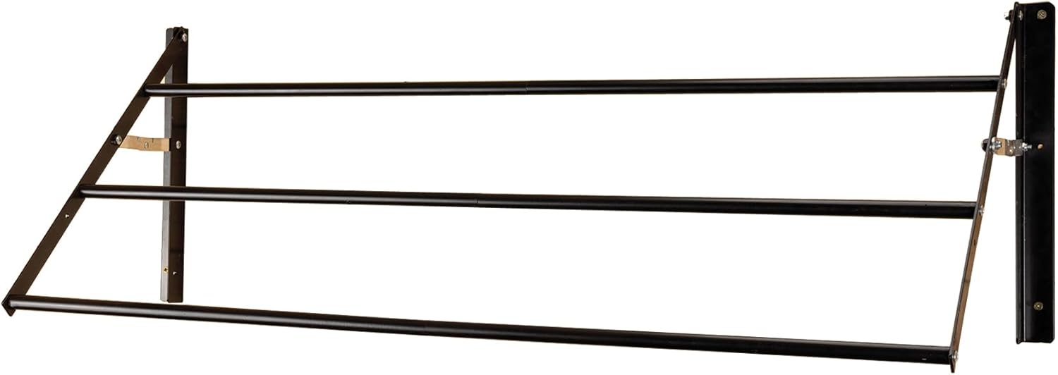 EASY-UP Tiered Mountable Collapsible Blanket/Pad Rack | Maximizes Stable Space | Keeps Tack Organized | Collapsible Design | Durable Construction | 5-Year Warranty