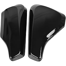 Left Right Side Battery Cover Motorcycle Fairing Panel Oil Tank Covers for Harley Street XG500 XG750 2014 2015 2016 2017 2018 2019 2020, Gloss Black
