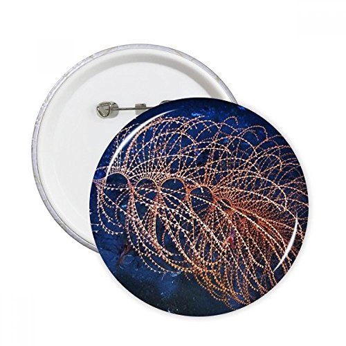 Bouton vêtements océanologie lot de 5 badges pour un cadeau original