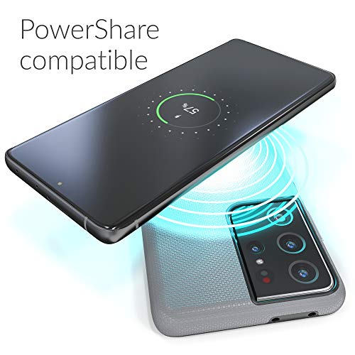 Image of Crave for Galaxy S21 Ultra Case, Shockproof Protection Dual Layer Case for Samsung Galaxy S21 Ultra 5G (6.8 inch) - Slate