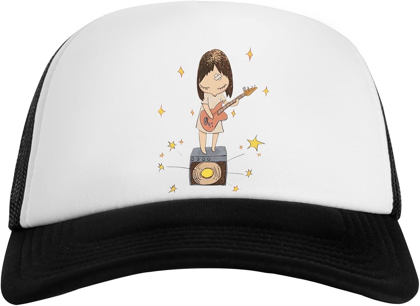 Yoshitomo Nara Gorra Baseball Snapback Unisex Blanca