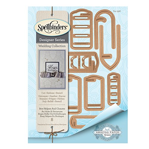 Spellbinders Spellbinders Shapeabilities Dies-Bow Helpers and Closures, Multicolor, 0.25 x 13.97 x 22.22 cm - Image 4