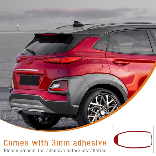 Image of Shark Fin Antenna Cover,Car Roof Antenna Caps Compatible with Hyundai Kona 2018 2019 2020 2021 2022 2023,for Kia Sorento 2019-2020,96210-J9300,Antenna Topper Cover with Chip,Glossy Black