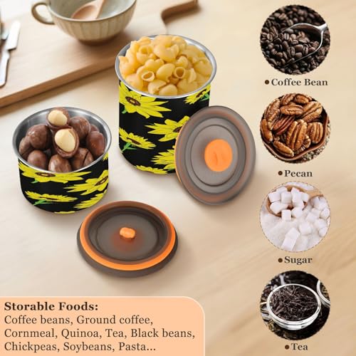 Envase hermético para café acero inoxidable 17oz miniatura 6