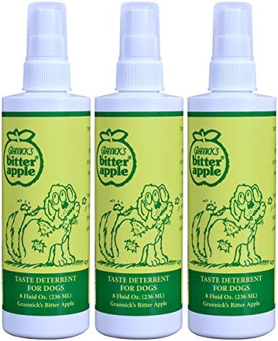 Grannicks Bitter Apple Taste Deterrent for Dogs - 3 Pack