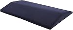 Oreiller de soutien Lombaire pour somnambule Oreil en mousse mémoire pour soulager la douleur au dos, Oreillon Triangle Bolster Oreillant Lit avec housse lavable (blanc)