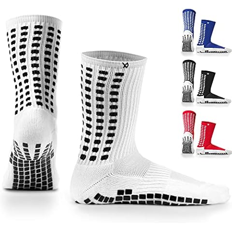 LUX Anti Slip Football Grip Socks,Non Slip Football/Basketball/Hockey Sports Grip Pads Socks Cover