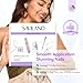SAVILAND Essentials Acrylic Nail Kit with Drill: Beginner Nail Kit with Keratin Colored Acrylic Nail Powder, MMA-free Monomer Liquid, Primer, Brushes, Forms & Tools for DIY Nail Art Extension Home Use