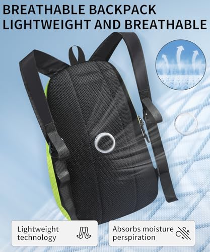 Safety Backpack for Cycling, Remote Control LED Turn Signal Light Backpack USB Reable with Direction Indicator (Gray)3