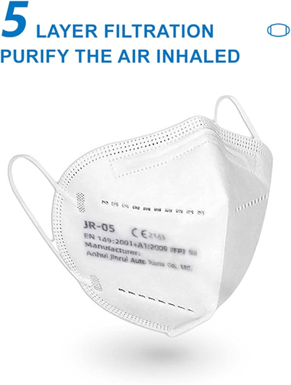 Nationwide Paper FFP3 20 Particulate Respirator Face Mask - Image 3