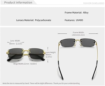 Amazon.co.jp: [HCHES] ブルーグラデーションレンズメタルサングラス