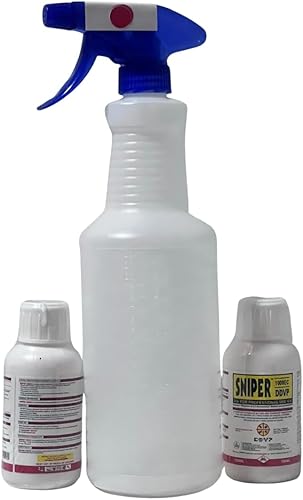 Asesino de cucarachas de francotirador - Spray de insectos de acción rápida para interiores y exteriores - Eficaz contra cucarachas, moscas, arañas