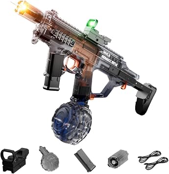 New Water Gun, Electric MK3 Emitting Water Gun, 26.2 - 32.8 ft 8 - 10 m, Range of 26.8 - 32.8 ft 8 - 10 m