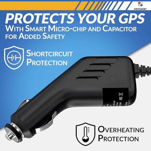 Crossery Tnd Car Charger For Magnetic Slice Compatible With Rand Mcnally Gps Tnd Tablet 85 thumb #3