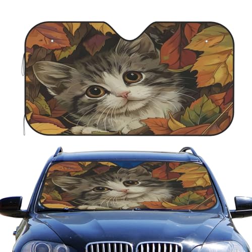 Housses pare-brise ventouses auto anti-chaleur et pliables taille M pour voiture