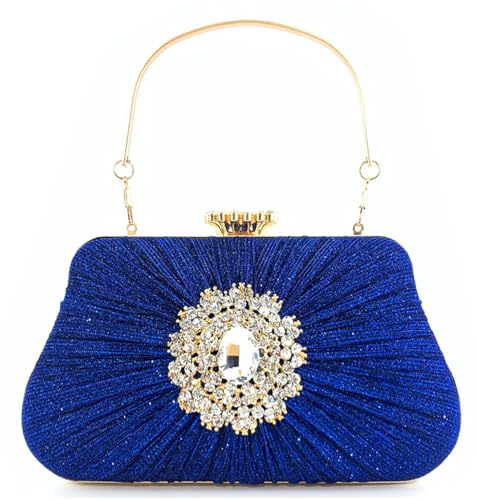 Sac à main de soirée Fioeyr avec perles et bandoulière
