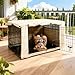 HiCaptain Dog Crate Cover 48.0