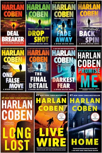 Bild: Myron Bolitar Series 11 Books Set By Harlan Coben (Deal Breaker, Drop Shot, Fade Away, Back Spin, One False Move, The Final Detail, Darkest Fear, Promise Me, Long Lost, Live Wire, Home) f�r 82,97 EUR bei amazon.de