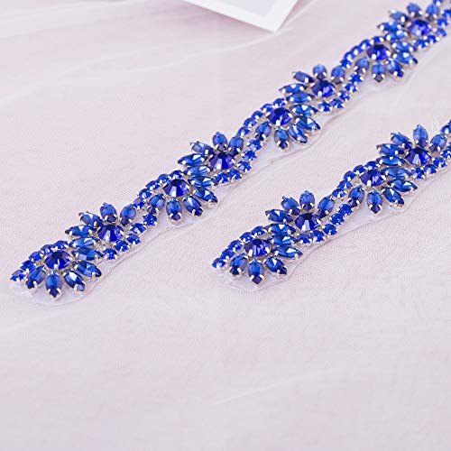 Rhinestone Applique for Wedding Dress Belt Embellishment4