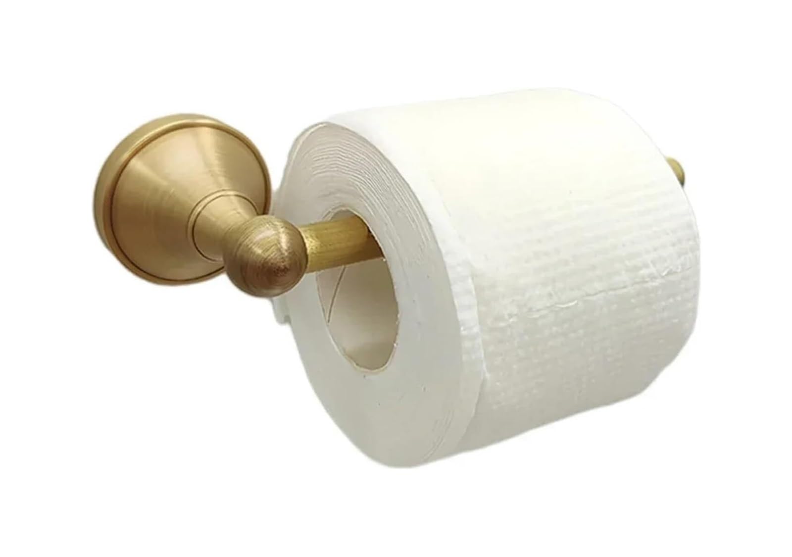 Brass Toilet Paper Holder, Brushed Brass Toilet Paper Holder Wall Mount Bath Renovation