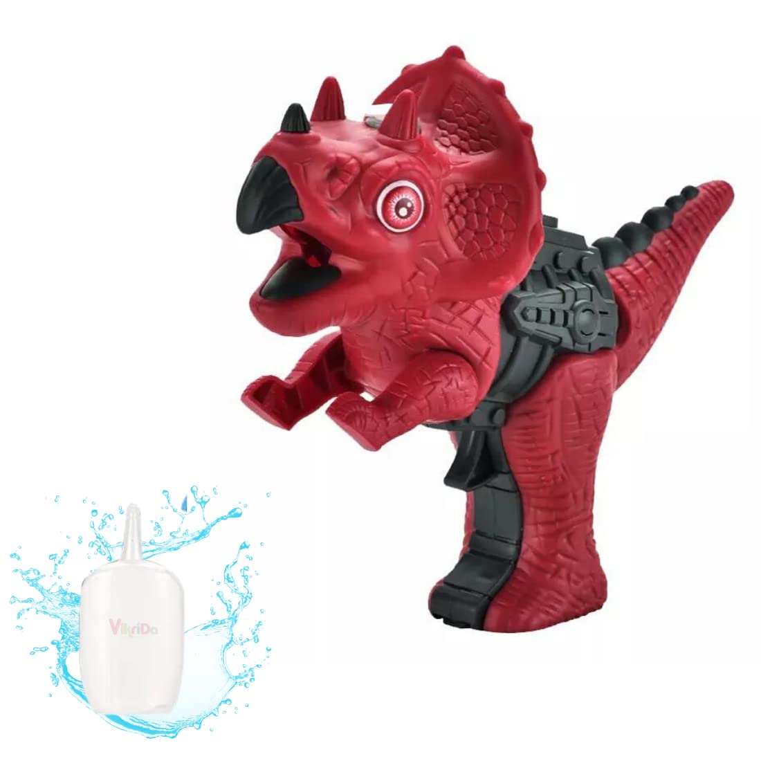 VikriDA Mini Dinosaur Dino Machine Gun Toy with Spray Smoke Effect, Birthday Toy Gift for Boys, Girls, Toddler 2 3 4 5 Year Old - Mulit-Color (B0B68MNCQH) Amazon Price History, Amazon Price Tracker
