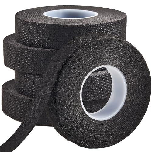 ECOHomes Wire Harness Cloth Electrical Tape, 3/4 Inch x 50 FT (5 Rolls)