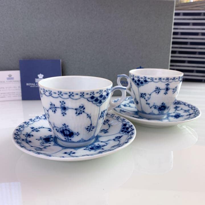 ロイヤルコペンハーゲン ティーカップ2セット デンマーク製一級品