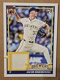2026 JACOB MISIOROWSKI GAME WORN JERSEY BASEBALL CARD RELIC 1991 DESIGN GREAT GIFT COLLECT INVEST