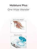 Vista 5 de Momcozy Toallitas para bebé, diseño de tamaño extragrande, 99% a base de agua, sin perfume e hipoalergénicas, toallitas limpiadoras e hidratantes