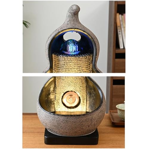 Fuente de mesa con efecto circulación de agua para calmar el estrés 4