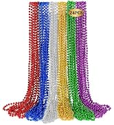 24 Cuentas De Mardi Gras, Collares De Cuentas De