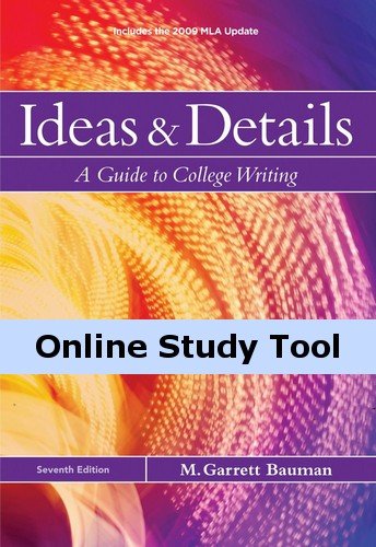 InfoTrac for Bauman's Ideas & Details 2009 MLA Update Edition: A Guide to College Writing, 7th Edition