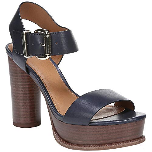 franco sarto navy heels