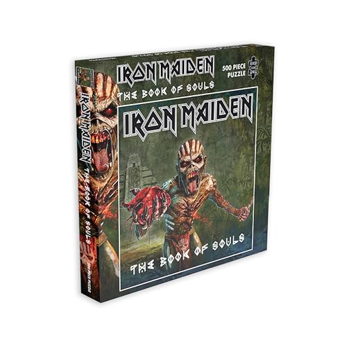 Rocksaws Iron Maiden The Book of Souls 500 Piece Jigsaw Puzzle, Officially Licensed Album Art...