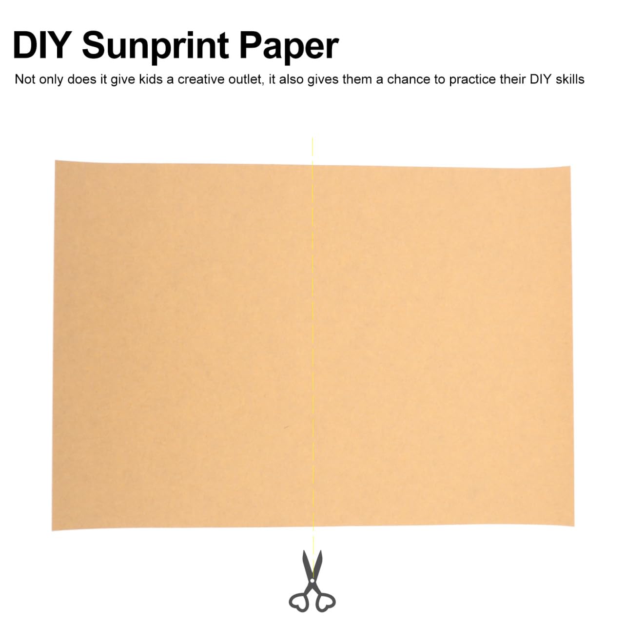 VILLFUL 100 Pcs Papier Kraft A4 Cartons D'écriture Soi-même pour Garçon et Filles Surface Lisse Texture Dessin Pratique Artistique