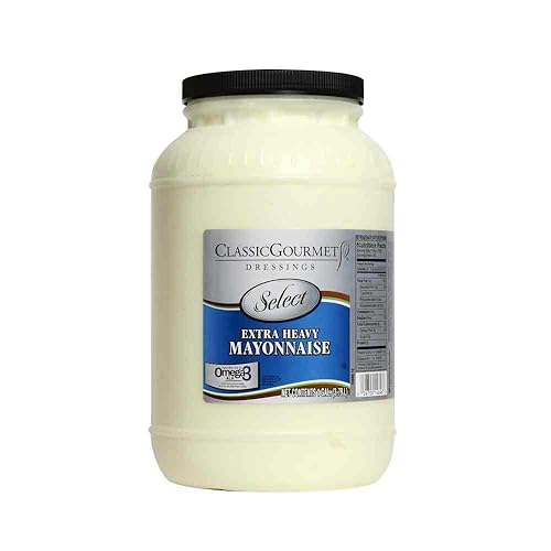 Ventura Foods Classic Gourmet Select Mayonesa extra resistente, tarro de 7.3 libras, 4 por caja.