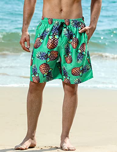 TUONROAD Mens Funny Swim Trunks Quick Dry Beachwear Sports Running Swim Board Shorts Mesh Lining - Image 3