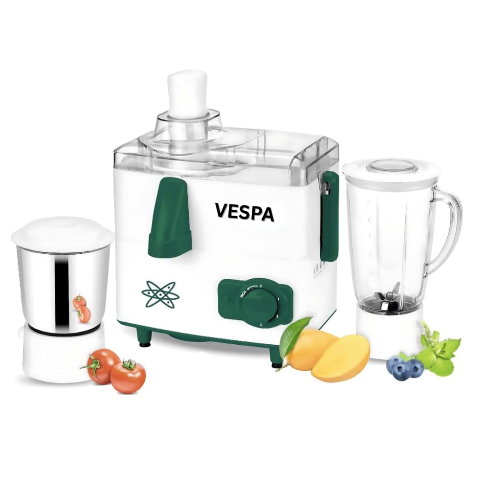 VESPA 500W Juicer Mixer Grinder with 2 Jars | Real Juicer Function | 3-Year Warranty – Ideal for Juicing, Mixing & Grinding Needs at Home |3-Year Warranty-image-41