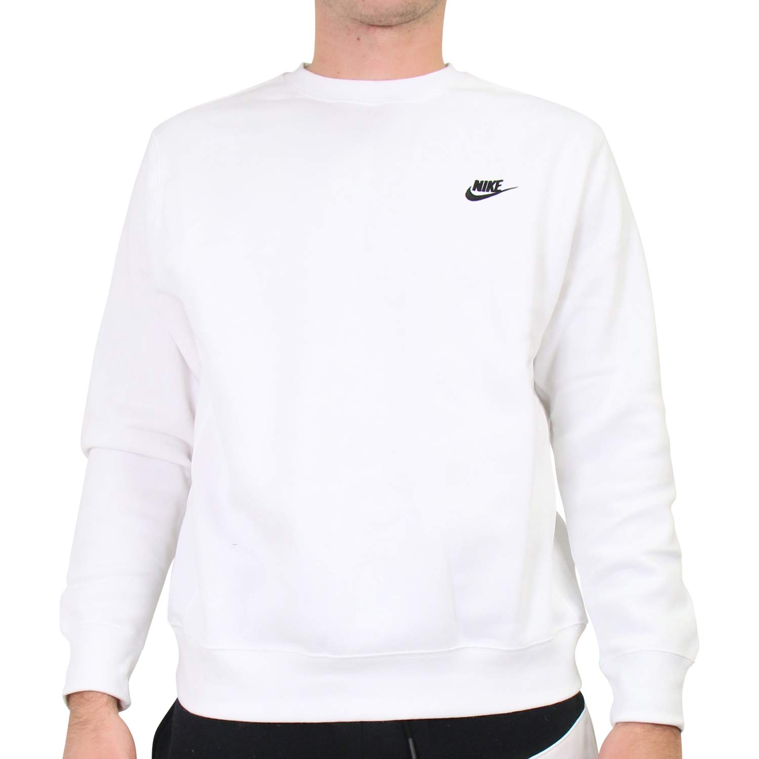 NIKE NSW Club CRW BB - Camiseta de Manga Larga Hombre