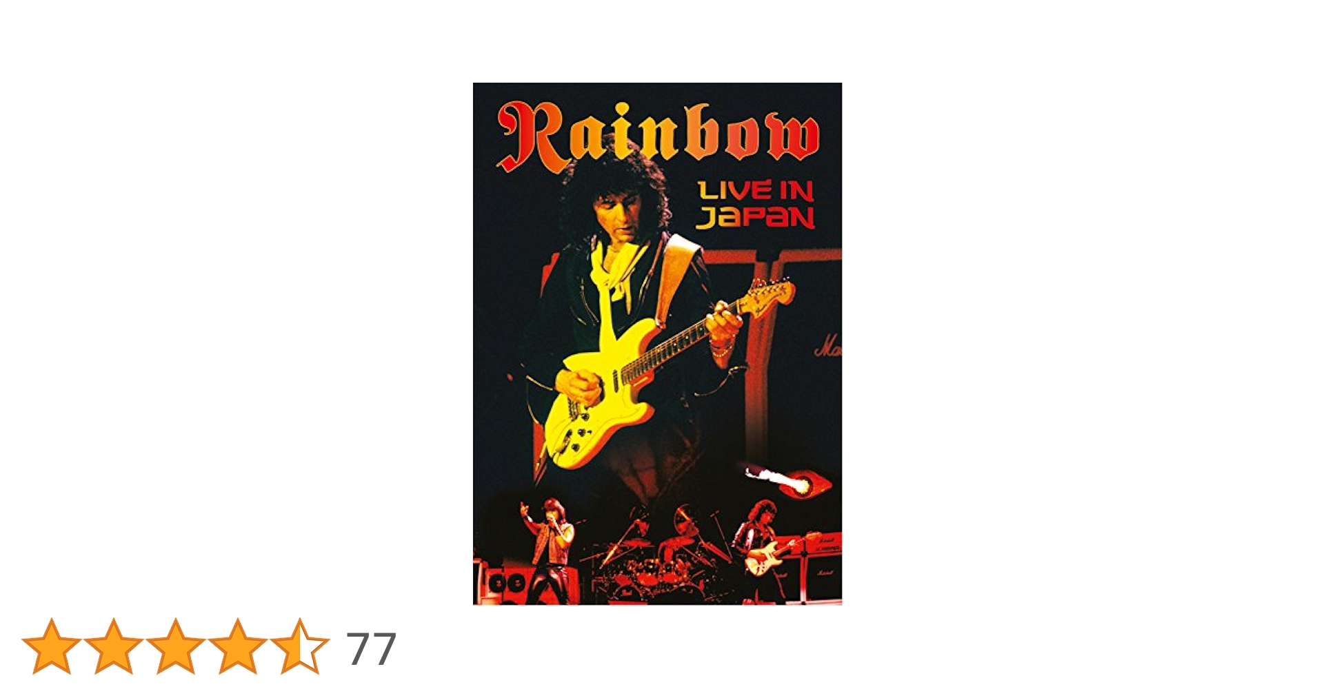 リッチーブラックモアストーリー＋レインボーライヴインジャパン1984 Ritchie Blackmore Story +Rainbow: Live In Japn 1984