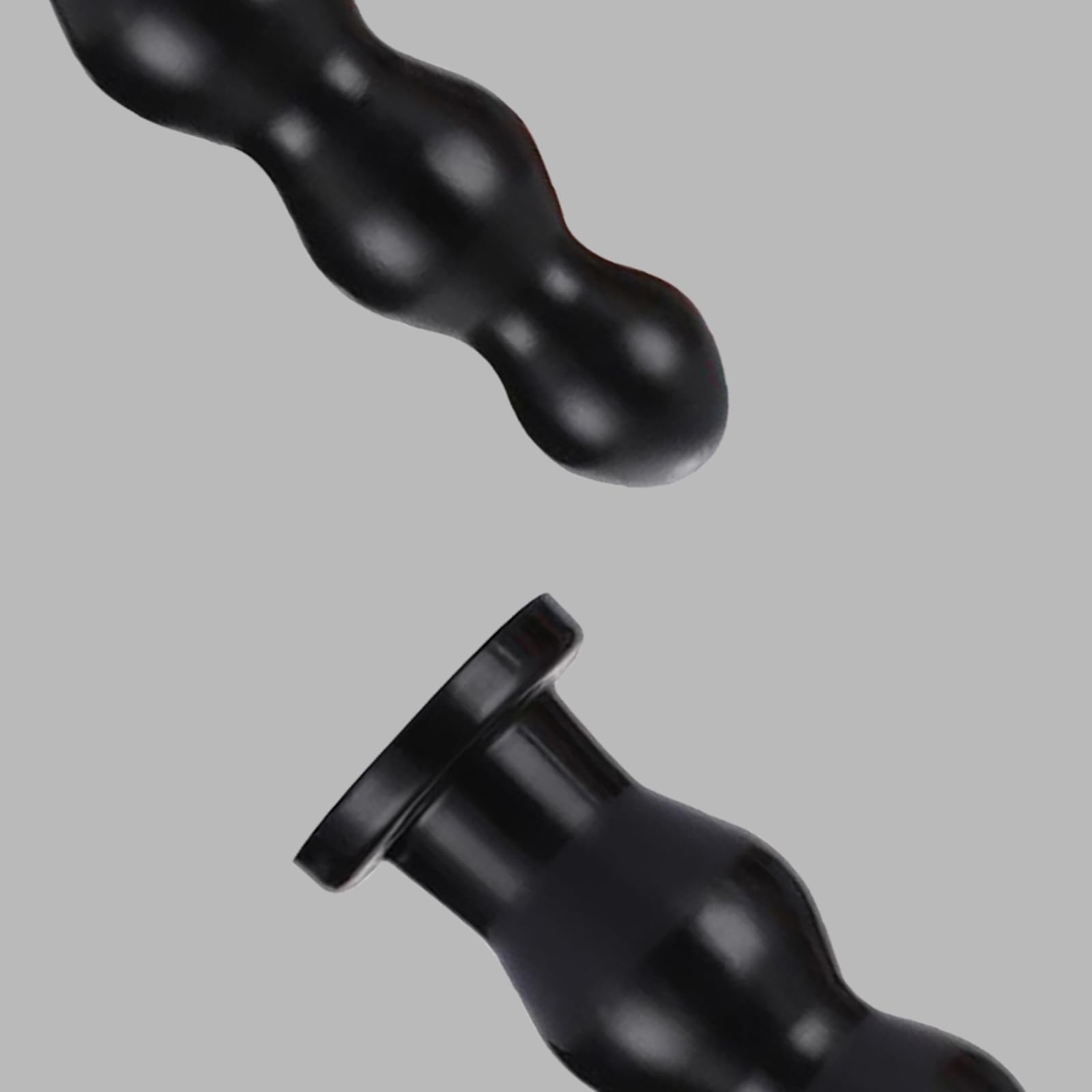 BDSMLOVE Palline anali con 4 Palline, Plug Anale Donne Uomo Coppia Dilatatori Anali SexToy, Plug Anali Sexytoysys Dildo, Butt Plug per uomini donne coppie principianti professionali (Nero)
