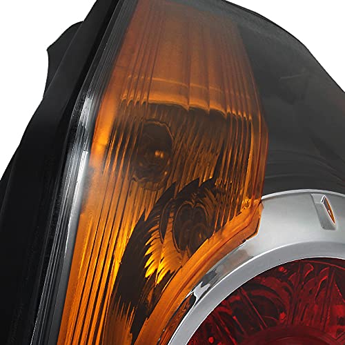 Akkon - Fits 2007-2012 Altima 4-Door Sedan Chrome Tail Light Tail Lamp Brake Lamp Driver Left Side Assembly #TOP4