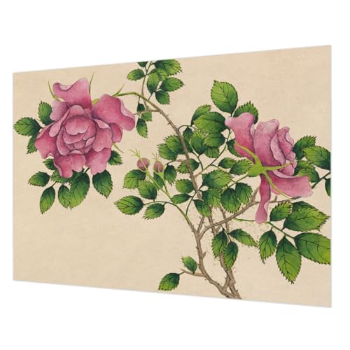Impression de haute qualité pour ce décor mural intissé rose - 2
