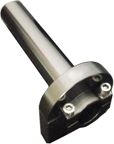 Miniatura 2 de Yibid Acelerador giratorio para manillar de motocicleta de 7/8 pulgadas, agarre de mano, tubo de gas para barra estándar de 0.866 in, Suzuki Yamaha