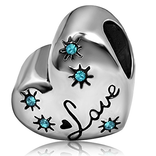 Image of JMQJewelry Feet Jan-December Womens Charms Fits Pandora Charms Bracelets