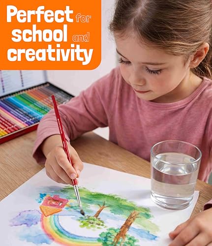 Lápices de colores para niños y adolescentes ideales para proyectos escolares y talleres 4